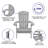 Bayfield All-Weather Poly Resin Indoor/Outdoor Folding Adirondack Chair-88681470