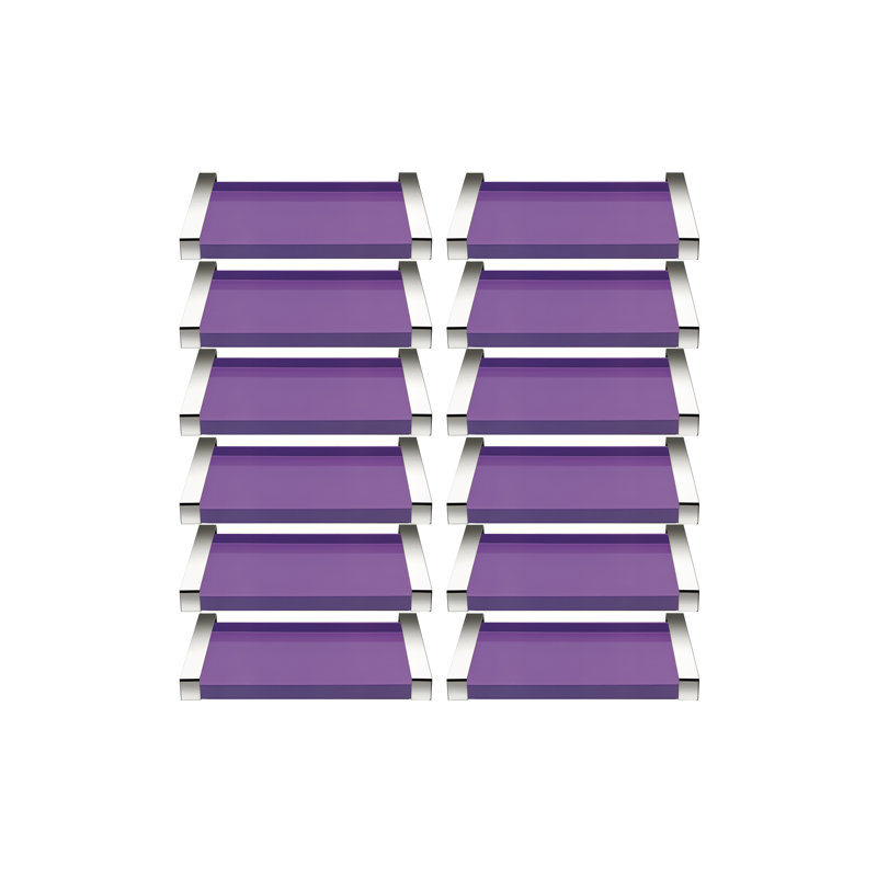Plateau MEPRA Quattro, H 2,36 po x L 19,69 po x l 12,6 po, Mauve