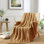Feather Throw Blanket-Diamond pattern