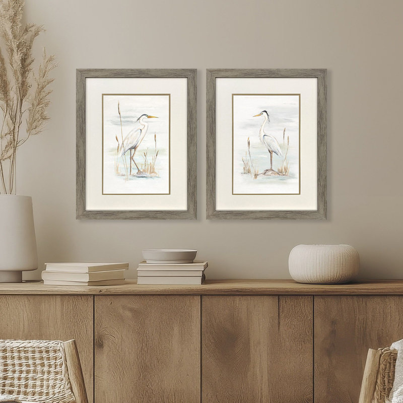 Heron Stance, art encadré