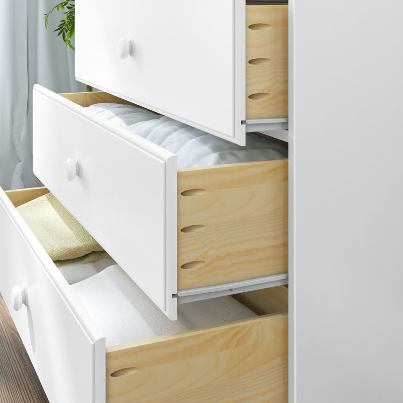 Commode 3 tiroirs Adrundhati, Blanc