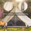 Tente campagnarde pour 10 personnes Outsunny