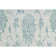 Caspar Floral Wool Blue Area Rug