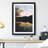 Reflection of the Clouds and Mountains - Picture Frame Painting Print-56925199-56925198