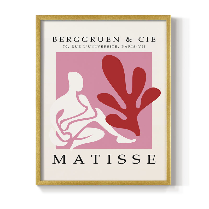 Matisse CXXIV Framed Print - Solid Wood