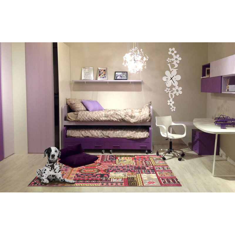 Medea Geometric Hand Hooked 160cm X 230cm Area Rug