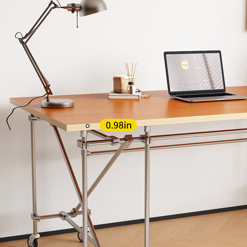 Bureau d'écriture pratique et amovible, H 29,52 po x l 78,74 po x P 31,49 po