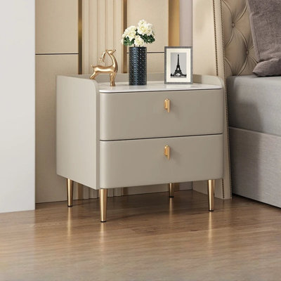 Asyiah Bedroom Night Table Nordic Minimalist Trendy Luxury Nightstands