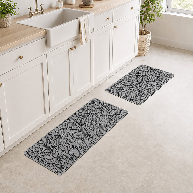 Tapis de cuisine Jungle, Noir
