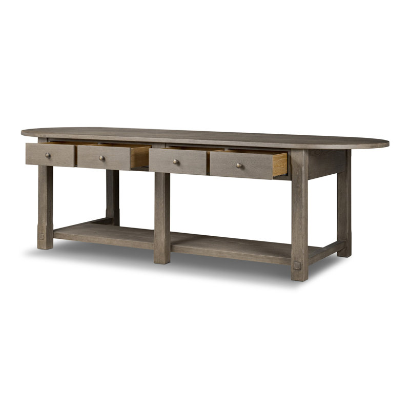 Elise Kitchen Island, Spiced Oak