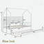 Lit en bois avec couchette et tablettes-64789073