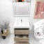 Ensemble de meuble-lavabo mural simple l 30 po-159846585