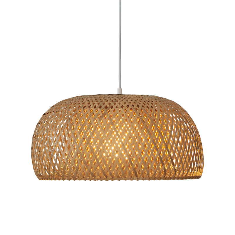 1-Light Rattan Pendant