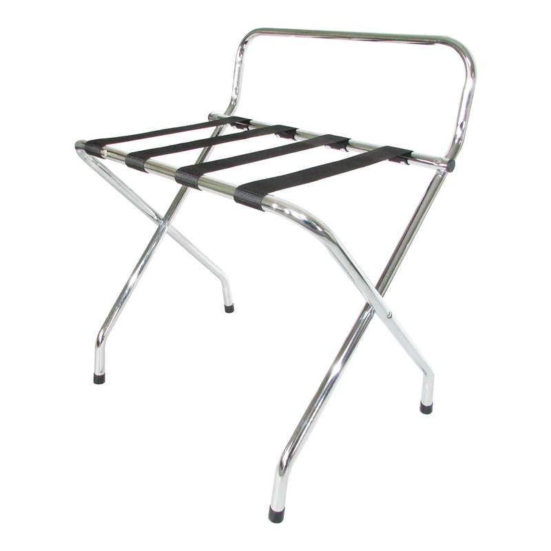 USTECH Luggage Rack-Single Tier with Highback-DIY-Pack of 1