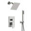 Ensemble de robinet de douche à double fonction, système de douche à pression équilibrée avec douchette-106893500