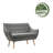 Folmar Upholstered 53'' Loveseat-904683879