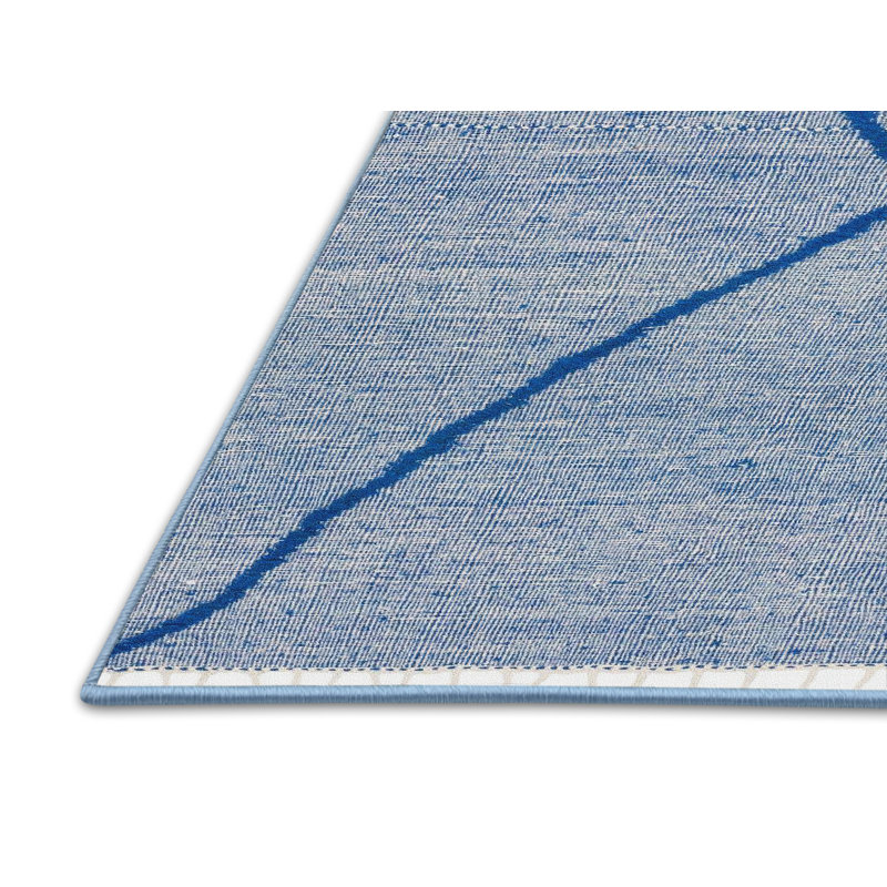 Abstract Indoor Rug, Rectangle 2' x 4'