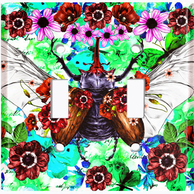 Interrupteur à bascule 2 bandes
