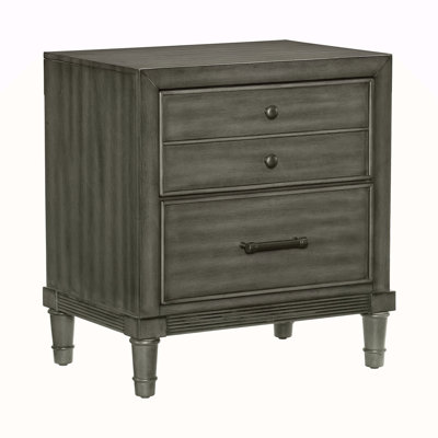 Table de chevet style transitionnel 1pc