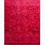 Tapis rose noué à la main de conception unique Holsworth - rose