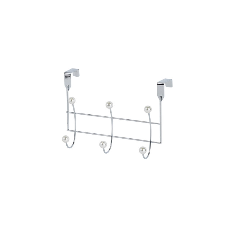 Akoya Over Door Storage Hooks, Polished Chrome