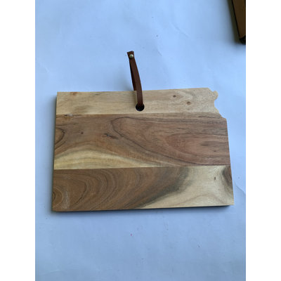Planche à découper en bois bidkhome d’acacia Kansas