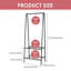 Bonville 60cm Clothing Rack-69750352