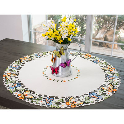 Layden Butterfly Table Topper, Doily