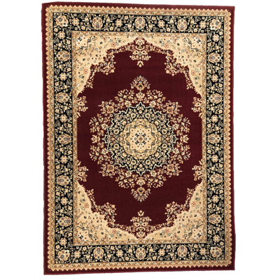 Averi Oriental Wool Area Rug