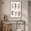 Art floral rétro sur toile, sépia-114221056-114221053