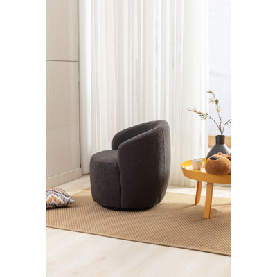 Fauteuil demi-tonneau avec fauteuil Teddy