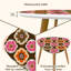 Ensemble de 2 tables basses gigognes Triangle