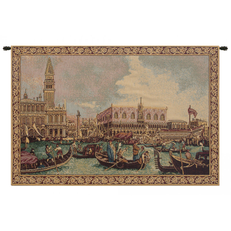 Italian Loom Woven Cotton Blend Wall Hanging