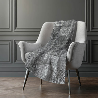 Addison Machine Washable Sherpa Throw Blanket