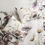 Ensemble de housse de couette 3 pièces - très grand / très grand, imprimé en coton avec motif floral, aspect doux pour la chambre à coucher, attache à boutons et coins, imprimé très grand, atmosphère élégante, fermeture, attaches,