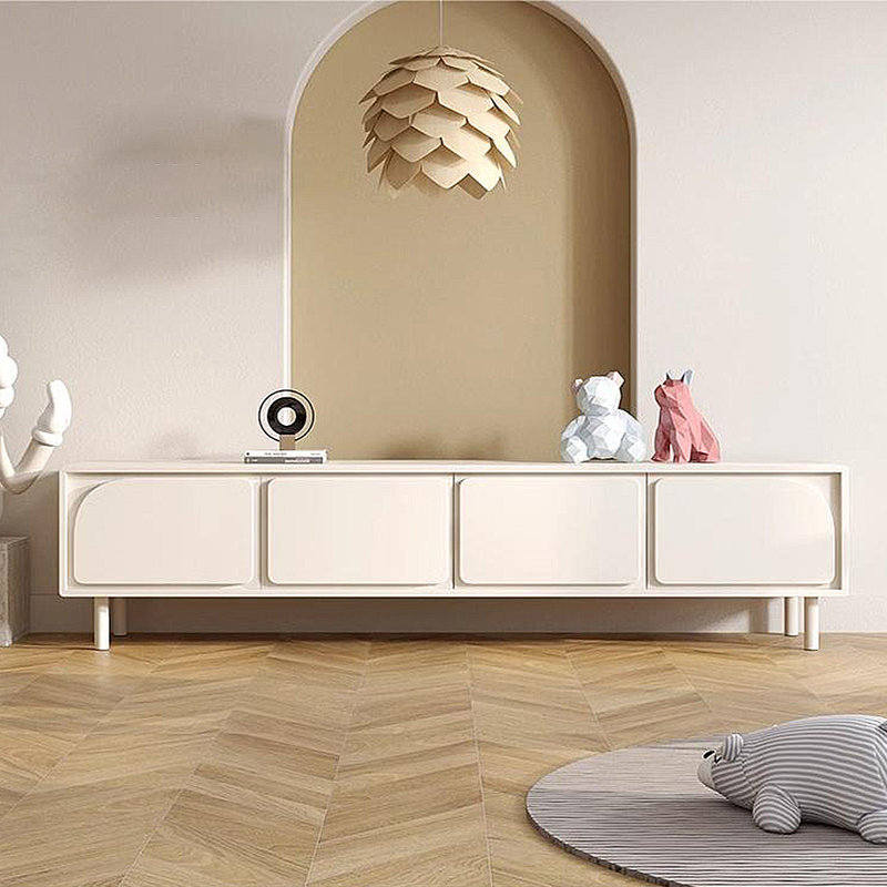 Meuble télé français de style crème, 78.74"