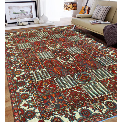 Khrystopher Bakhtiari Khalil Red Rug