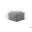 Abbeville 50cm Wide Square Geometric Pouf Ottoman