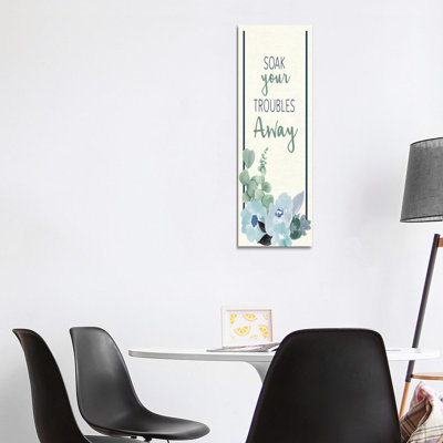 Wash I by Kimberly Allen - Wrapped Canvas Panoramic Print