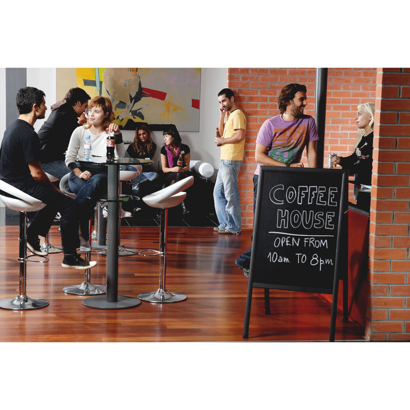 Magnetic Metal Chalkboard