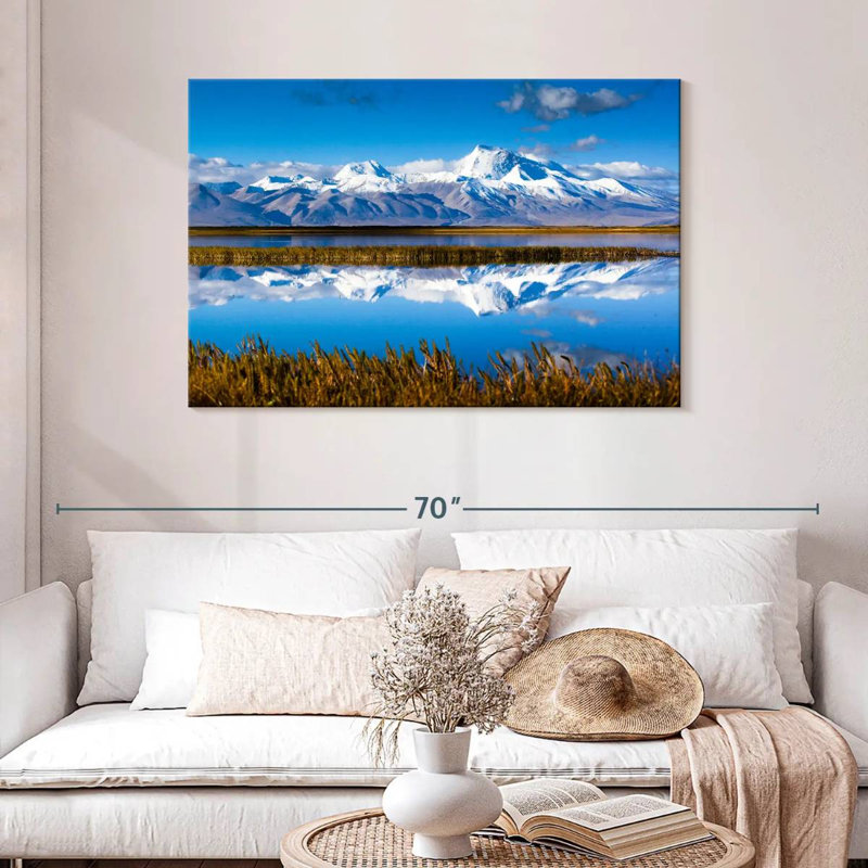 Alvord Naimona'nyi et lac Manasarovar, H 30 po x l 45 po