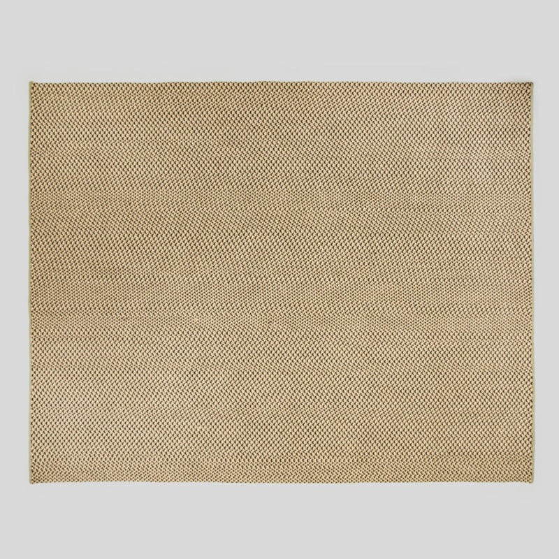 Rectangle Solid Color Handmade Machine Braided Sunbrella® Indoor/Outdoor Area Rug, Rectangle 8' x 10'