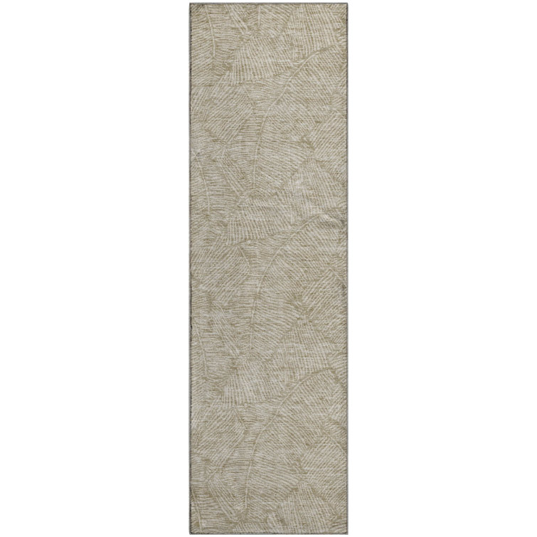 Premium Machine Washable Prisco Taupe Rug