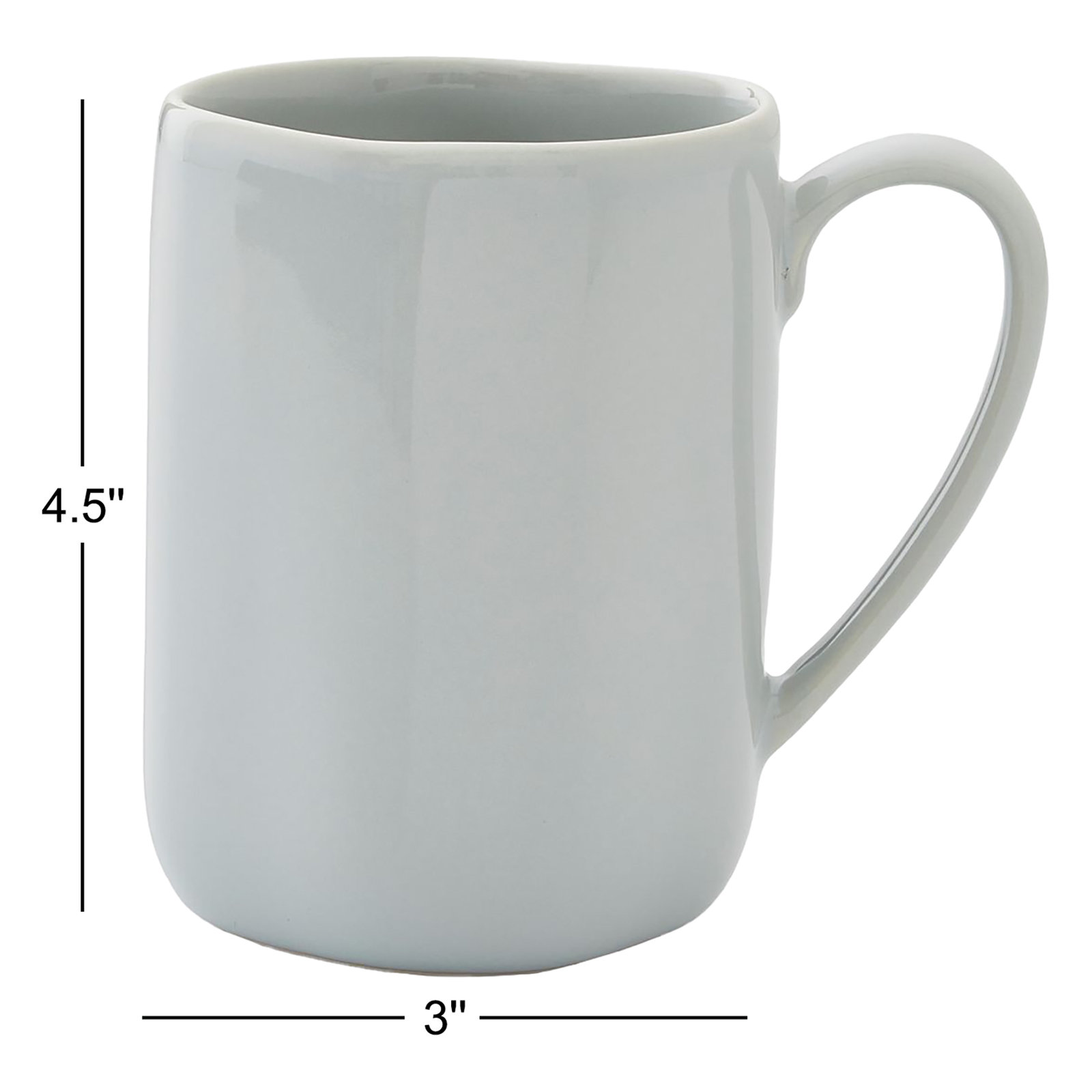 Portmeirion Sophie Conran Floret Mug 14 Oz  Floret Grey