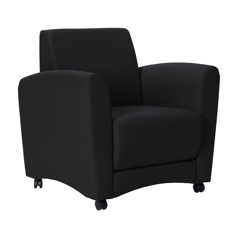 Chaise rembourrée Pro Series, Noir