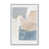 Encadrement ouvert, chrome poli