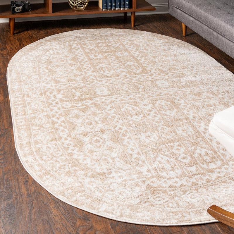 Bradbury Oriental Indoor Rug, Oval 8' x 10'