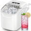 Machine à glaçons de comptoir Havato avec 2 tailles, machines à glaçons autonettoyantes, 26 lb / 24 heures, 8 cubes de glace prêts en 6 minutes pour la maison / cuisine / bar / fête / camping-111088702