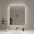 42 Round LED Front and Backlit Wall Mirror in Black-2005024100-2005024096