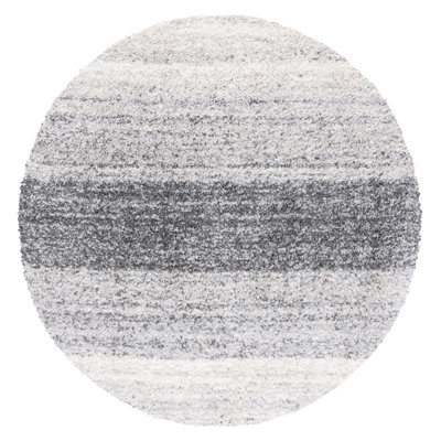 Mena Abstract Grey/Ivory Area Rug